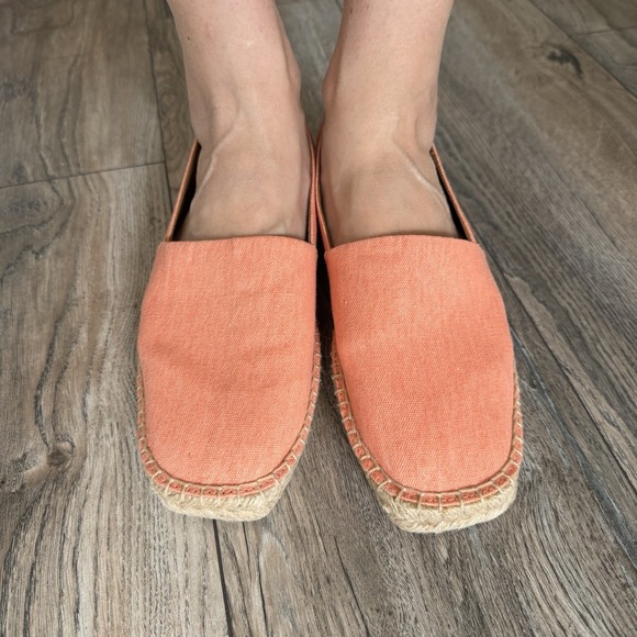 Franco Sarto Coral Canvas Espadrille Flats Size 9.5W - Picture 7 of 8